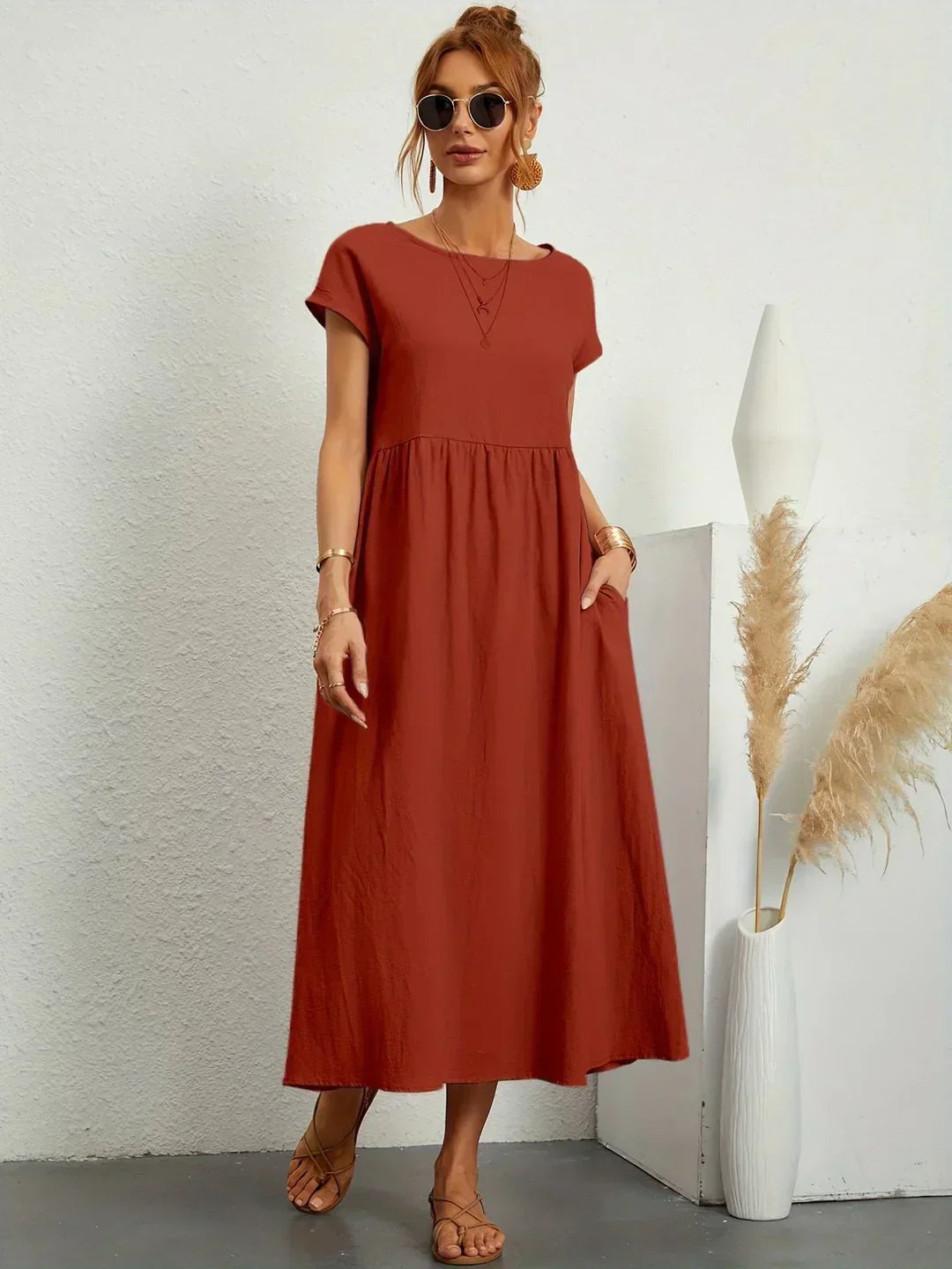 Gabrielle – Elegancka Sukienka Midi