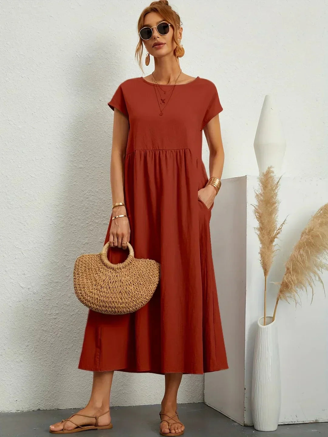 Gabrielle – Elegancka Sukienka Midi