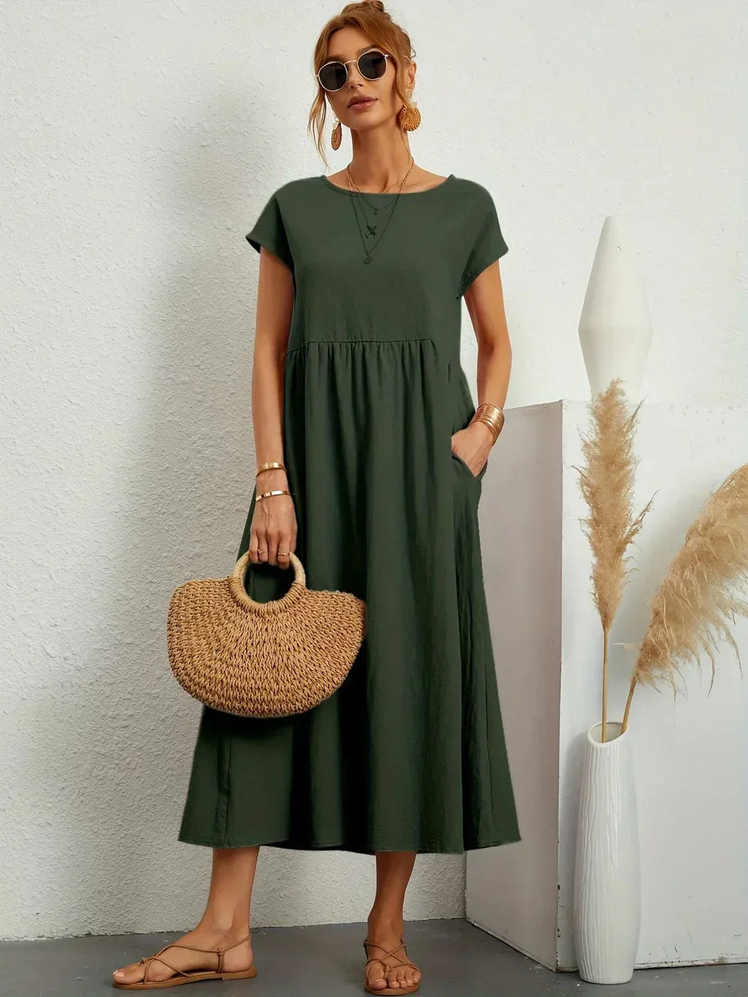 Gabrielle – Elegancka Sukienka Midi