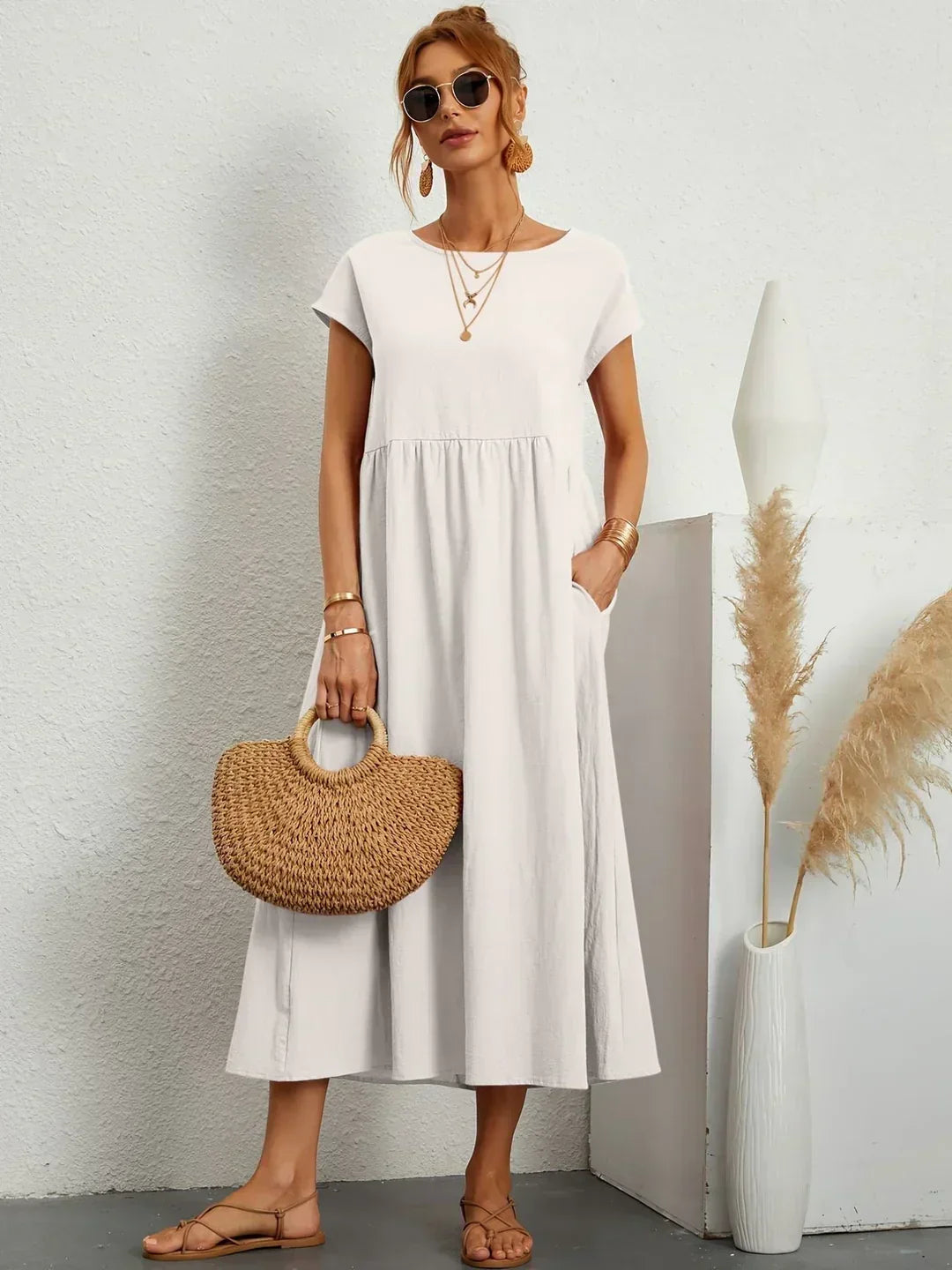 Gabrielle – Elegancka Sukienka Midi
